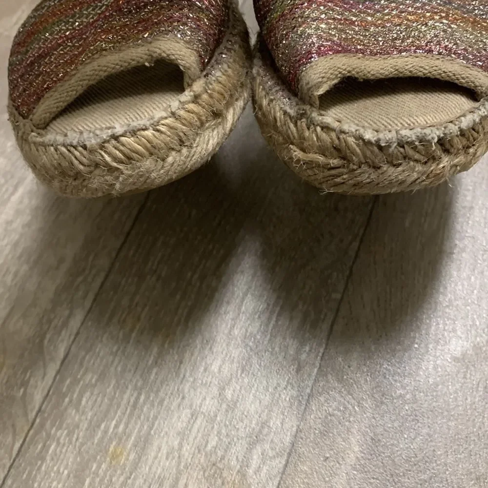 Womens‎ Toni Pons Origins Rainbow Strap Back Heel Espadrilles Shoes - Picture 4 of 8